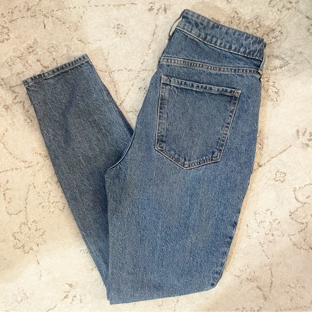Old Navy Extra High-rise Pop Icon Skinny Medium Blue Size 6